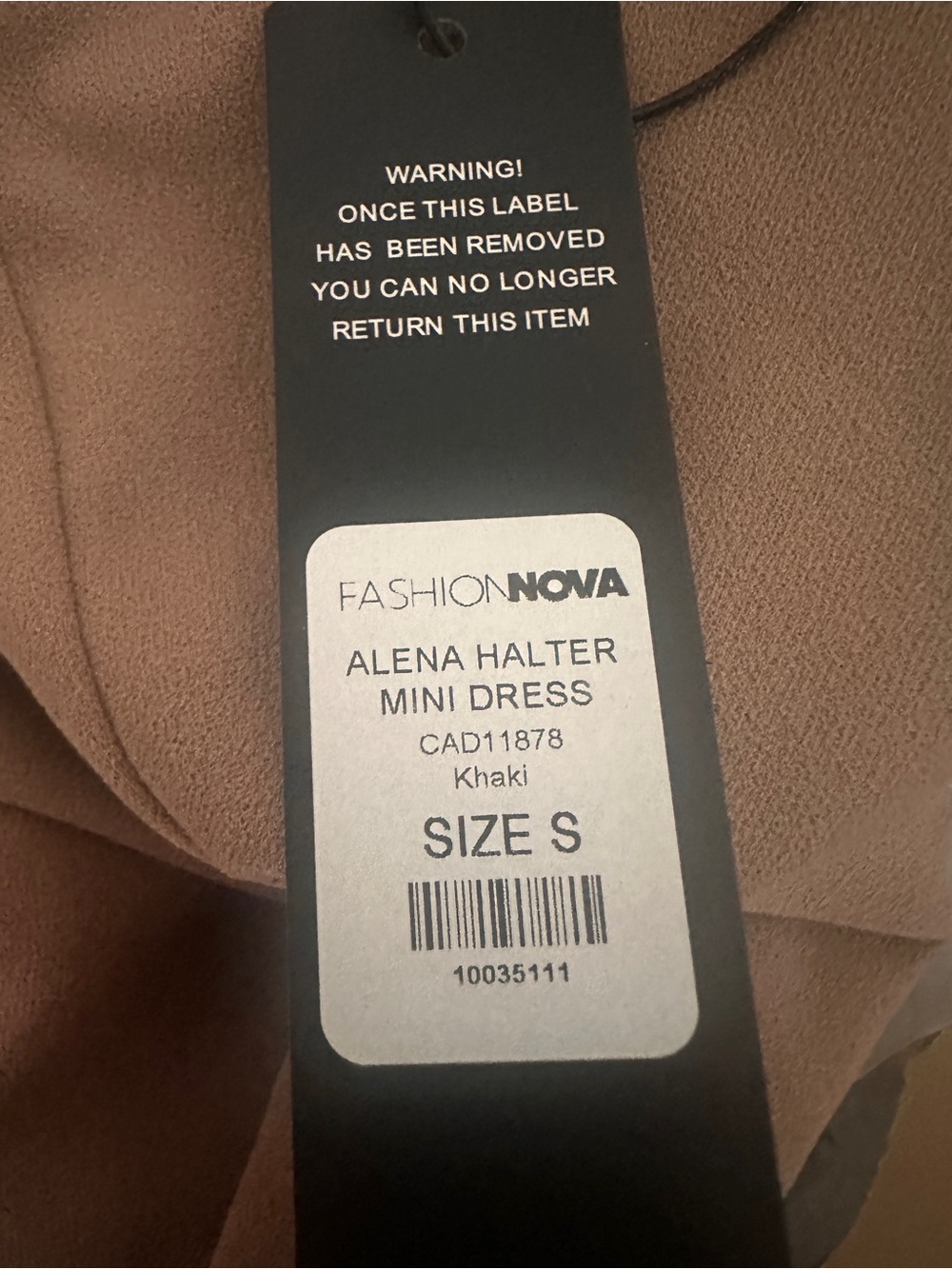 Fashion Nova Alena Halter Dress Small - Picture 10 of 10